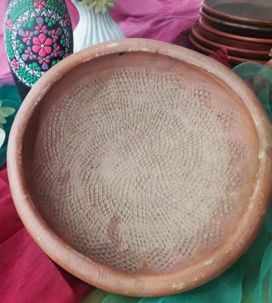Handcrafted Clay Fish Scrubber